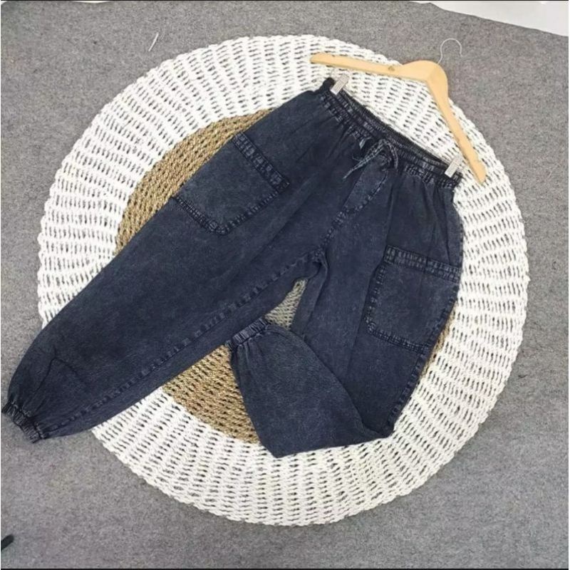 BOYFRIEND JUMBO BAGGY JEANS JUMBO JOGER