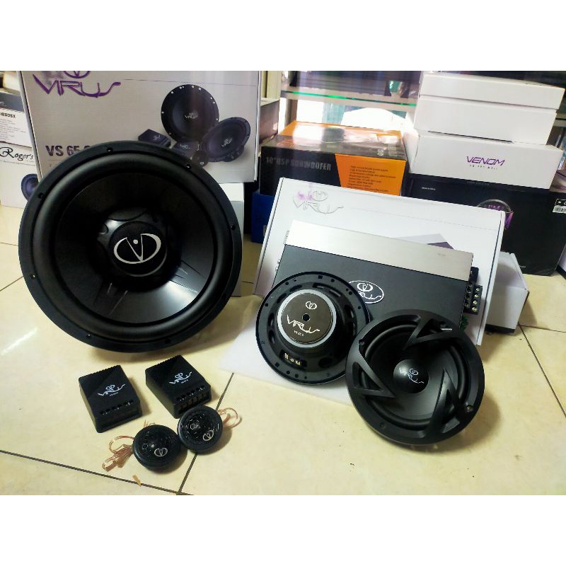 New PAKET AUDIO VENOM VIRUS lengkap BERGARANSI RESMI