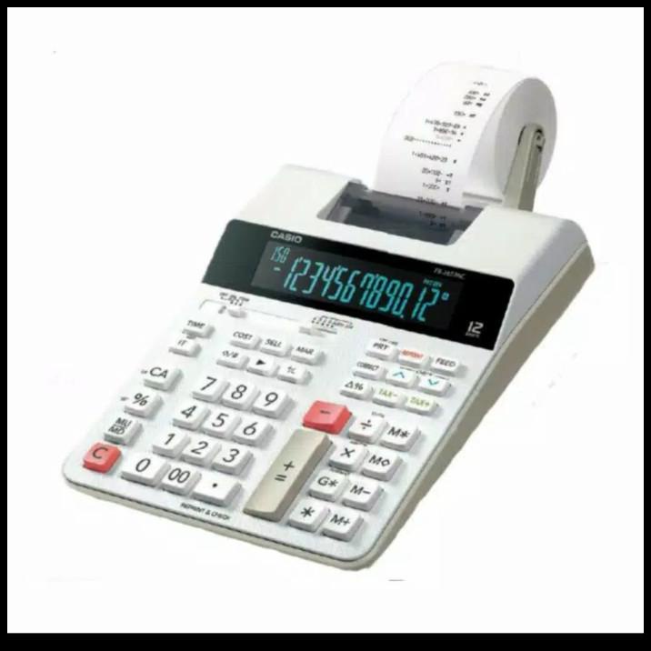 

Casio Printing Kalkulator Calculator Struk Bill Print Out Tax Printer