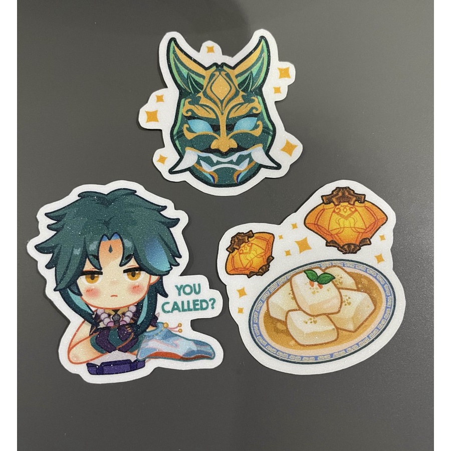 

Glitter Stickers - Xiao Favorite