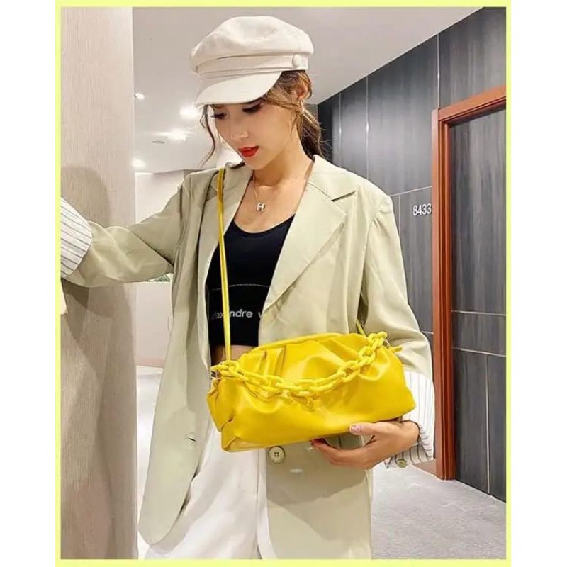 Sling Bag Tas Selempang Handbag Shoulder Import Premium Branded YSL Murah Ori Korea Kulit el 5133