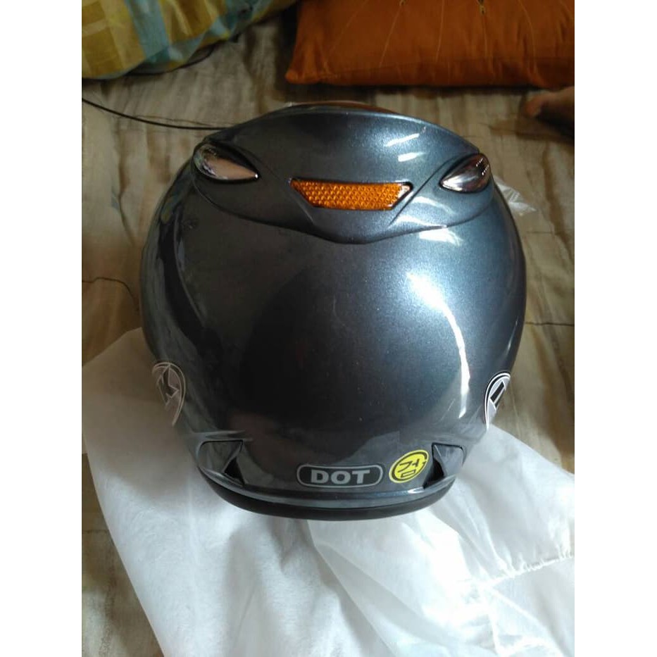 Grosir helm ink grade ori abu Keren