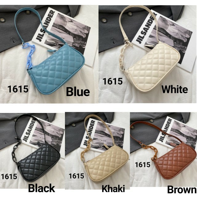 SHOULDER BAG TAS IMPORT LEATHER WANITA ~ 1615 ~ (SALE)