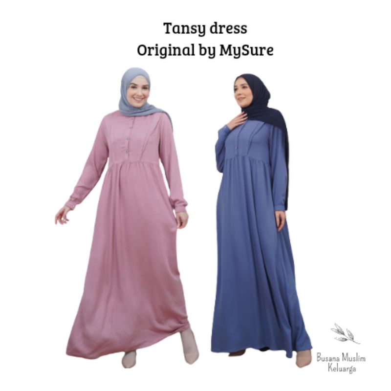 Tansy dress original by MySure, Gamis, gamis terbaru, gamis, gamis remaja, gamis jumbo, gamis remaja