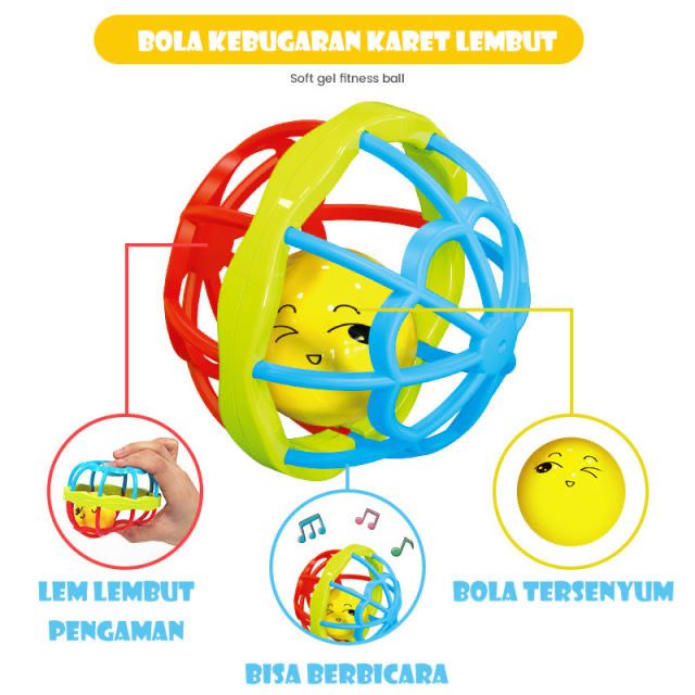 Mainan Kerincingan Bayi / Teether Rattle Stick/Mainan Gigitan Bayi Bpa Free