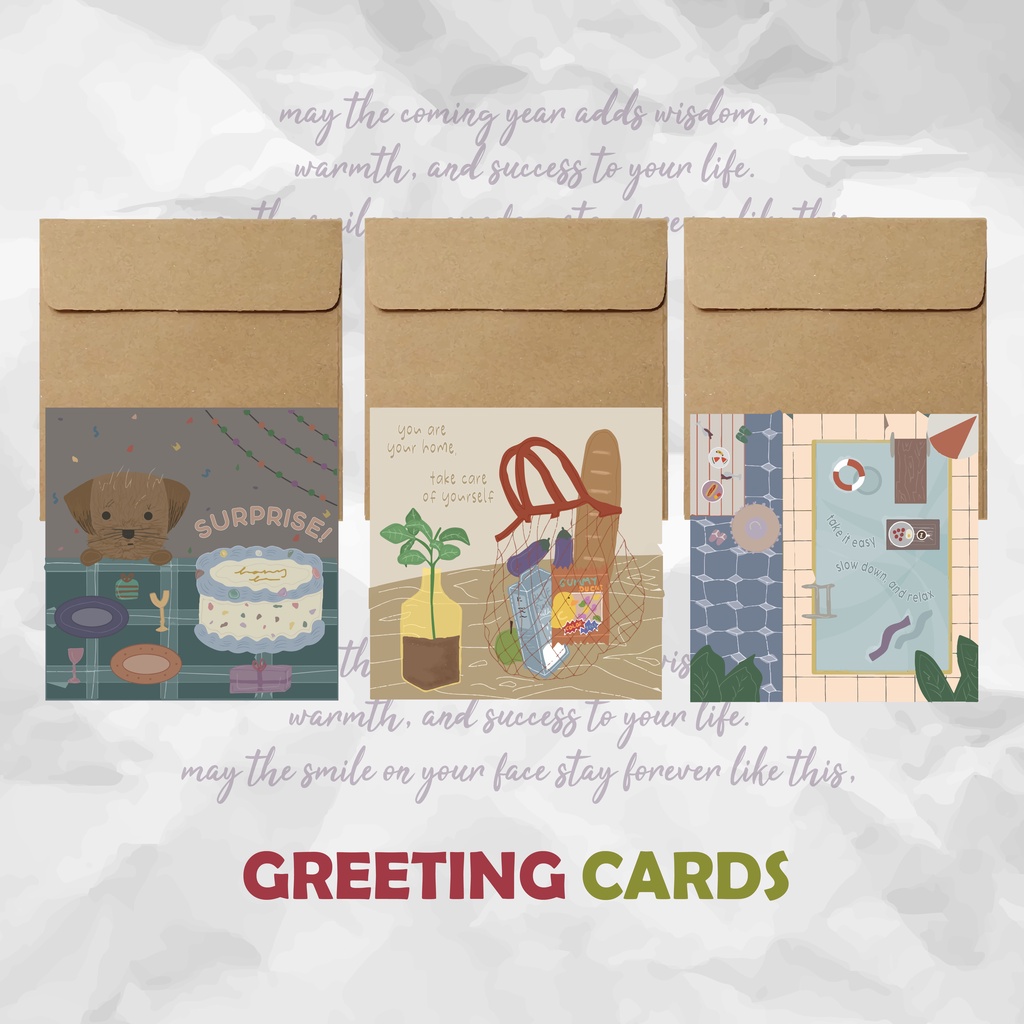 

shcribble kartu ucapan/greeting card