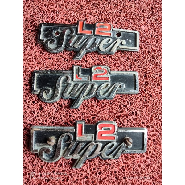 emblem logo dop box aki tutup accu Yamaha L2 L2SN L2SUPER original