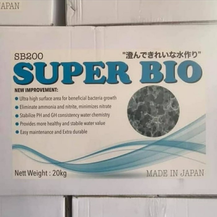 crystal bio / bio crystal 500g filter terbaik aquarium kolam ikan