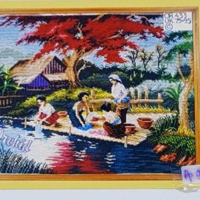 [PRODUK 87FCY] KRISTIK KRUISTIK SULAM 1 SET CROSS STITCH ORCHID OR 431 433 434 435 437 SCQ
