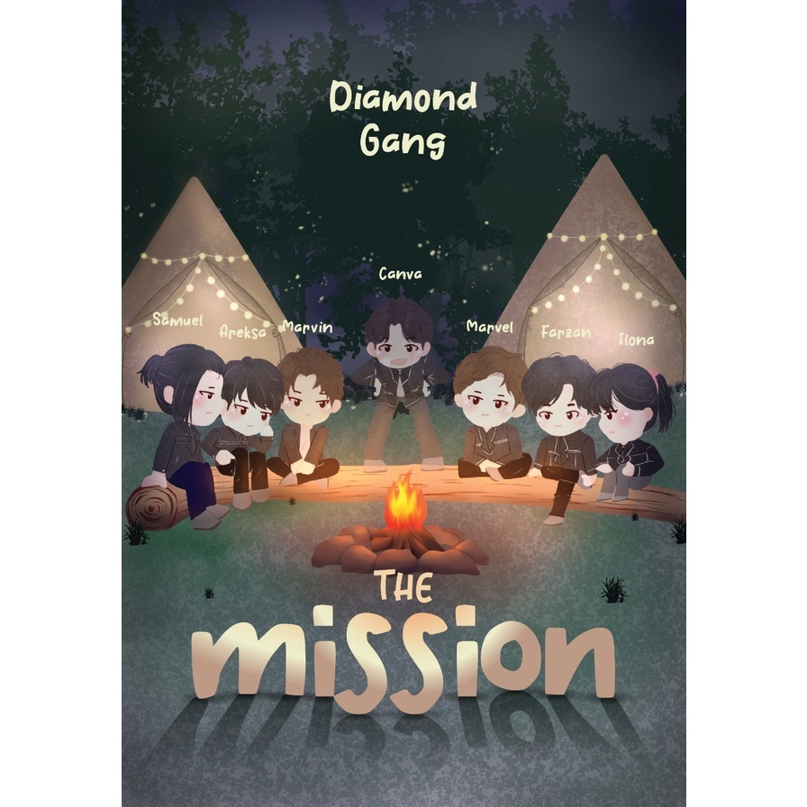 BUKU BACAAN NOVEL | DIAMOND GANG THE MISSION by itakrn AKAD -  BUMIFIKSI