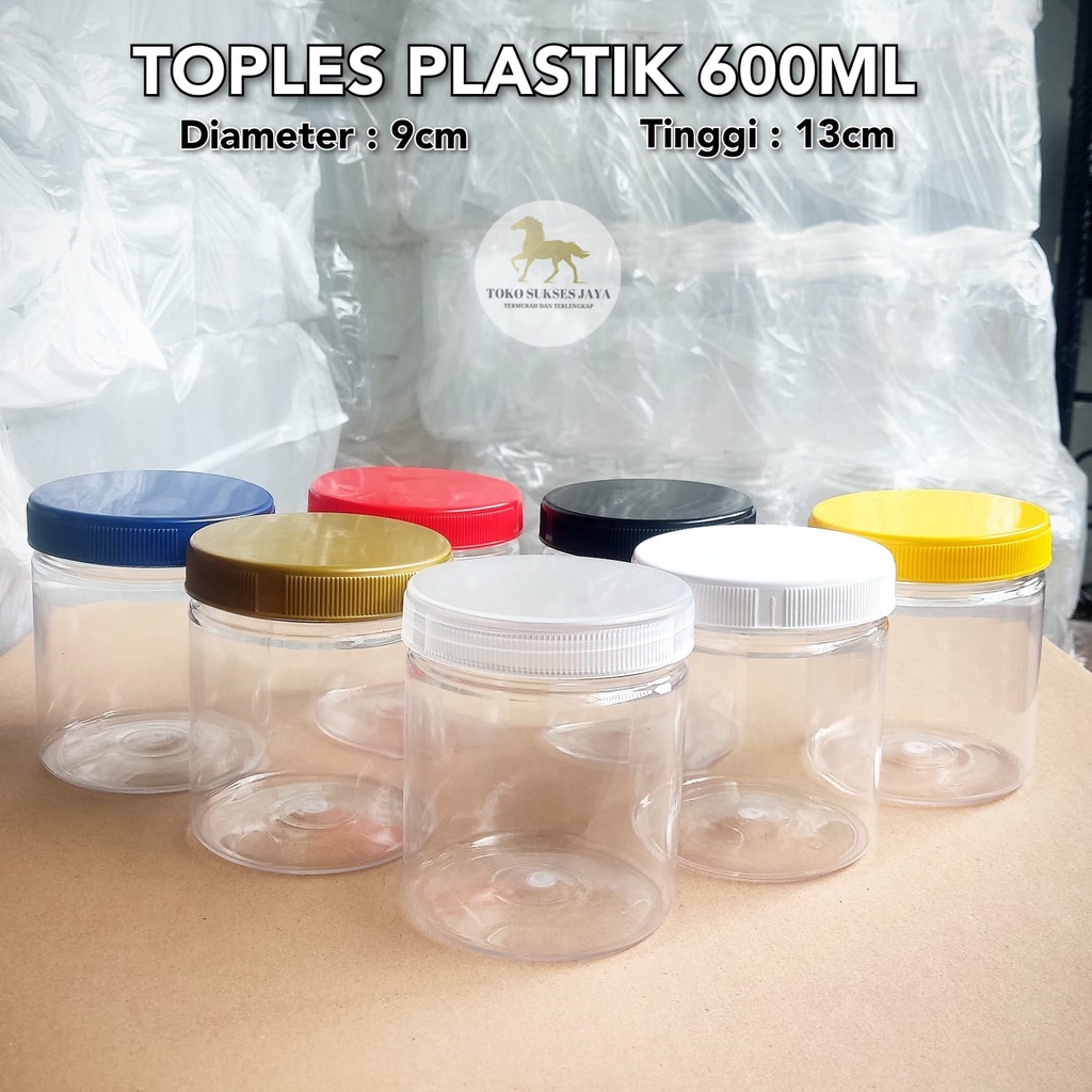 TOPLES 600ML / TOPLES PLASTIK 600ML / TOPLES TABUNG 600ML PREMIUM