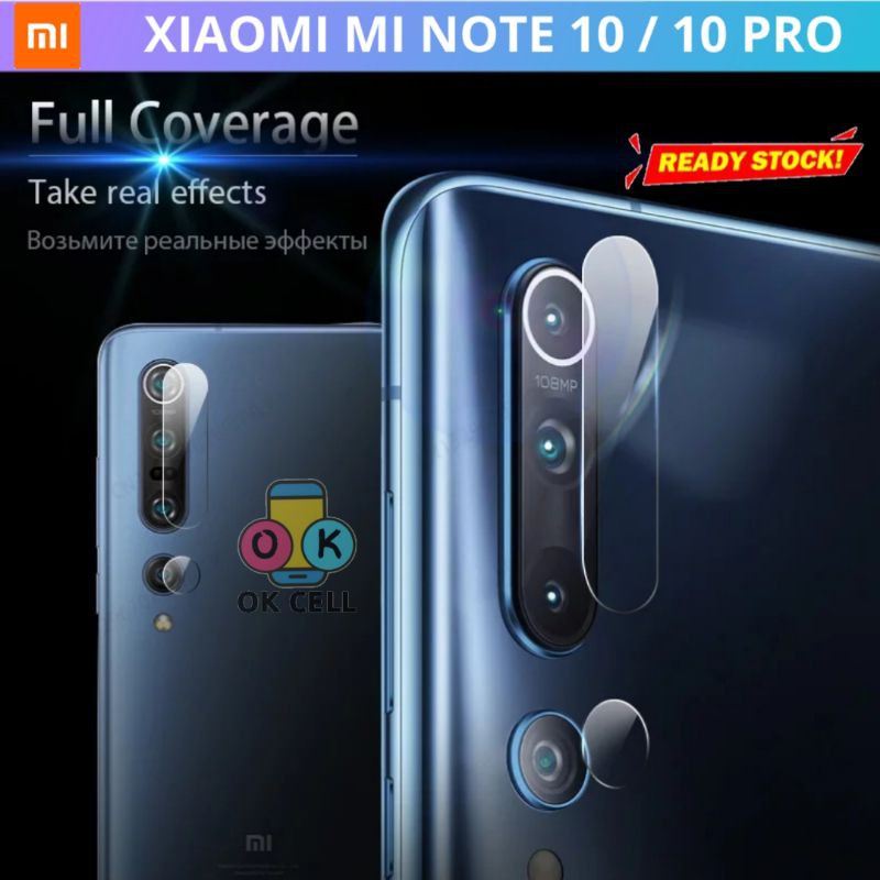 Tempered Glass Camera Xiaomi Mi Note 10 / 10 Pro TG Anti Gores Kamera Belakang Premium