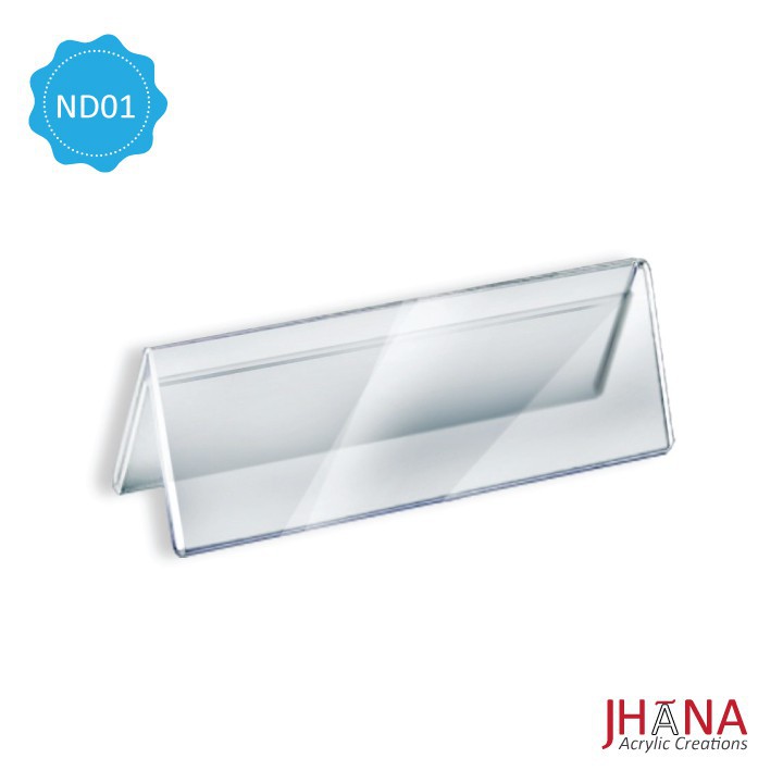 

Acrylic Name Desk ND10L / Name Desk / Acrylic Sign