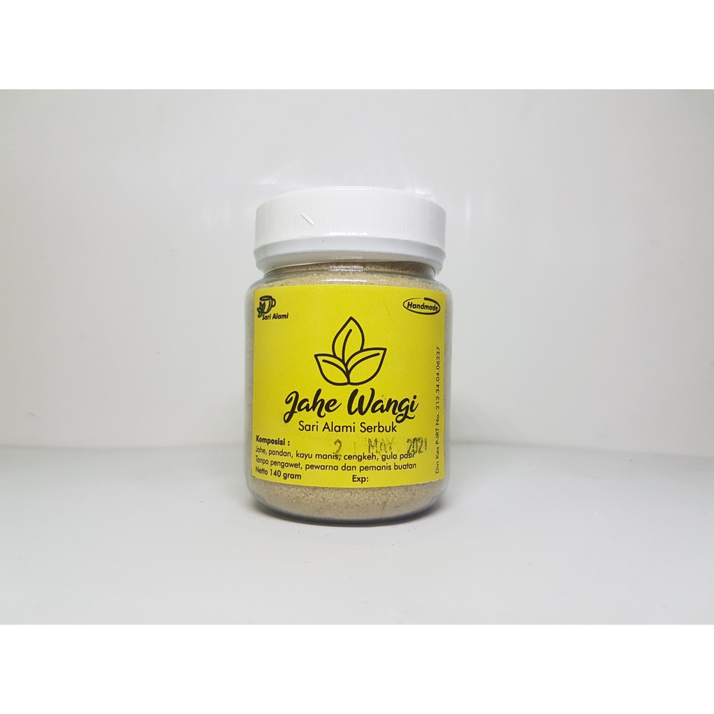 

Jahe Wangi - Minuman Kesehatan Tradisional Herbal Sari Alami Asli Jamu