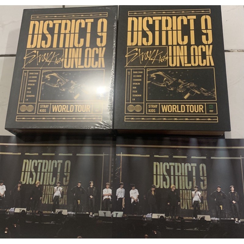 [READY STOCK] Stray Kids DVD District 9 Unlock World Tour SET & SHARING