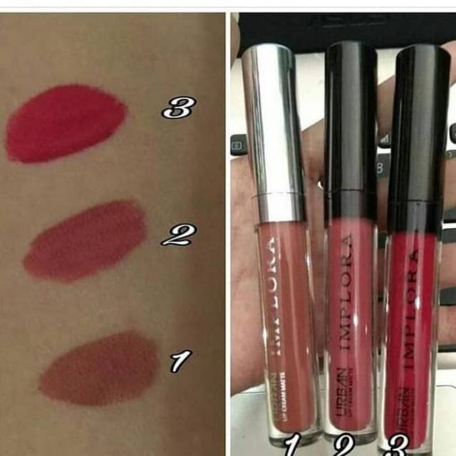 LIP CREAM IMPLORA URBAN BPOM