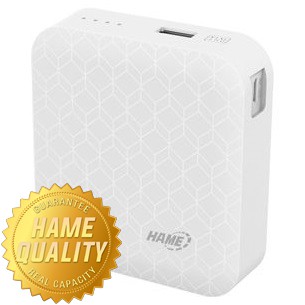 Hame MP7 Power Bank 6000mAh - HAME-MP7 - White