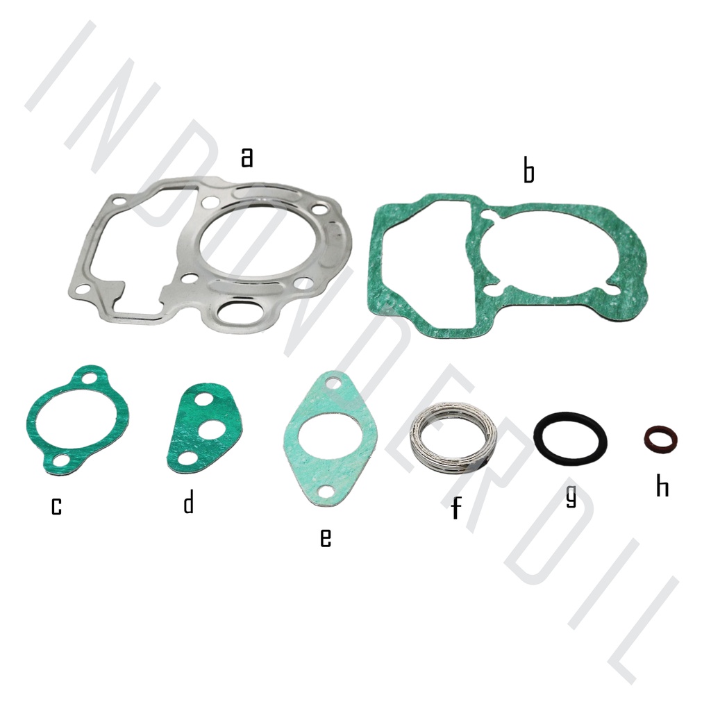 Gasket-Packing-Paking Top-Set-Topset Silver Vario 110 Karbu-Techno