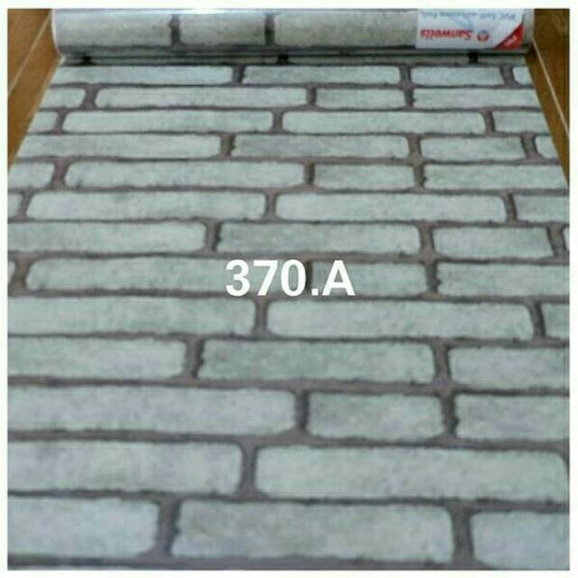 Wallpaper Dinding Motif batu bata