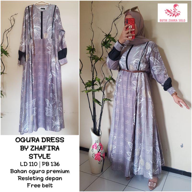 OGURA DRESS BY ZHAFIRA STYLE | DRESS ZHAFIRA TERBARU