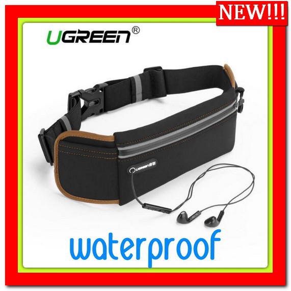 TAS PINGGANG OLAHRAGA  PRIA / WATERPROOF / TAS UGREEN / BAG HP FOR RUNNING WATERPROOF