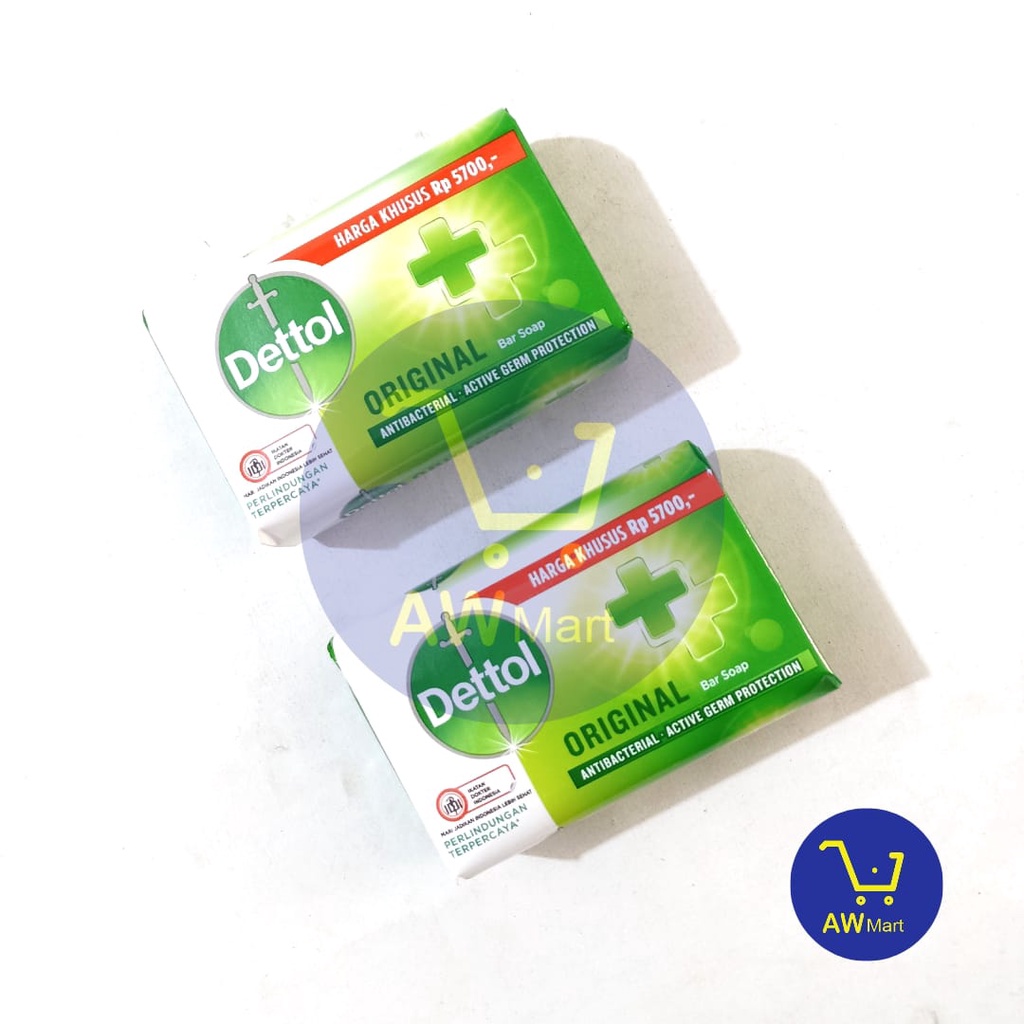 DETTOL 100 GRAM BAR - DETTOL SABUN BATANG 100 GRAM ANTIBACTERIAL 100gr