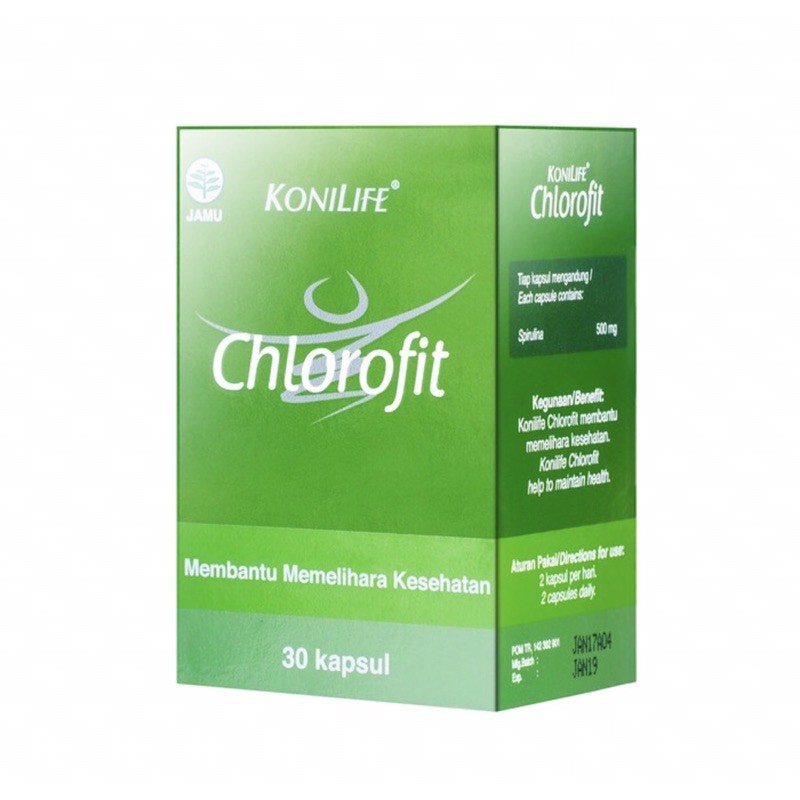 Konilife chlorofit 30 kapsul ( suplemen membantu memelihara kesehatan )