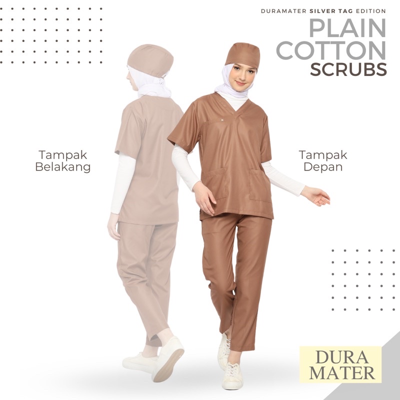 Scrubs Baju Jaga Toyobo Silver Tag Edition dan Jas Dokter Pria Platinum