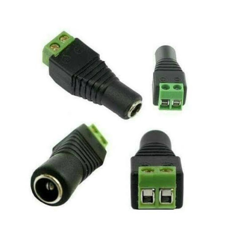 Jack Socket Konektor DC Female Camera Kamera CCTV LED 5.5mm Betina