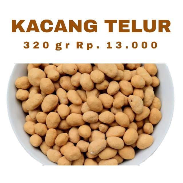 

Kacang Telur 320gr