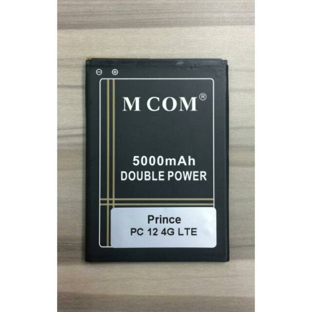 Battery Batre Baterai Double Power Mcom Prince PC 12 4G LTE PC12 PC-12