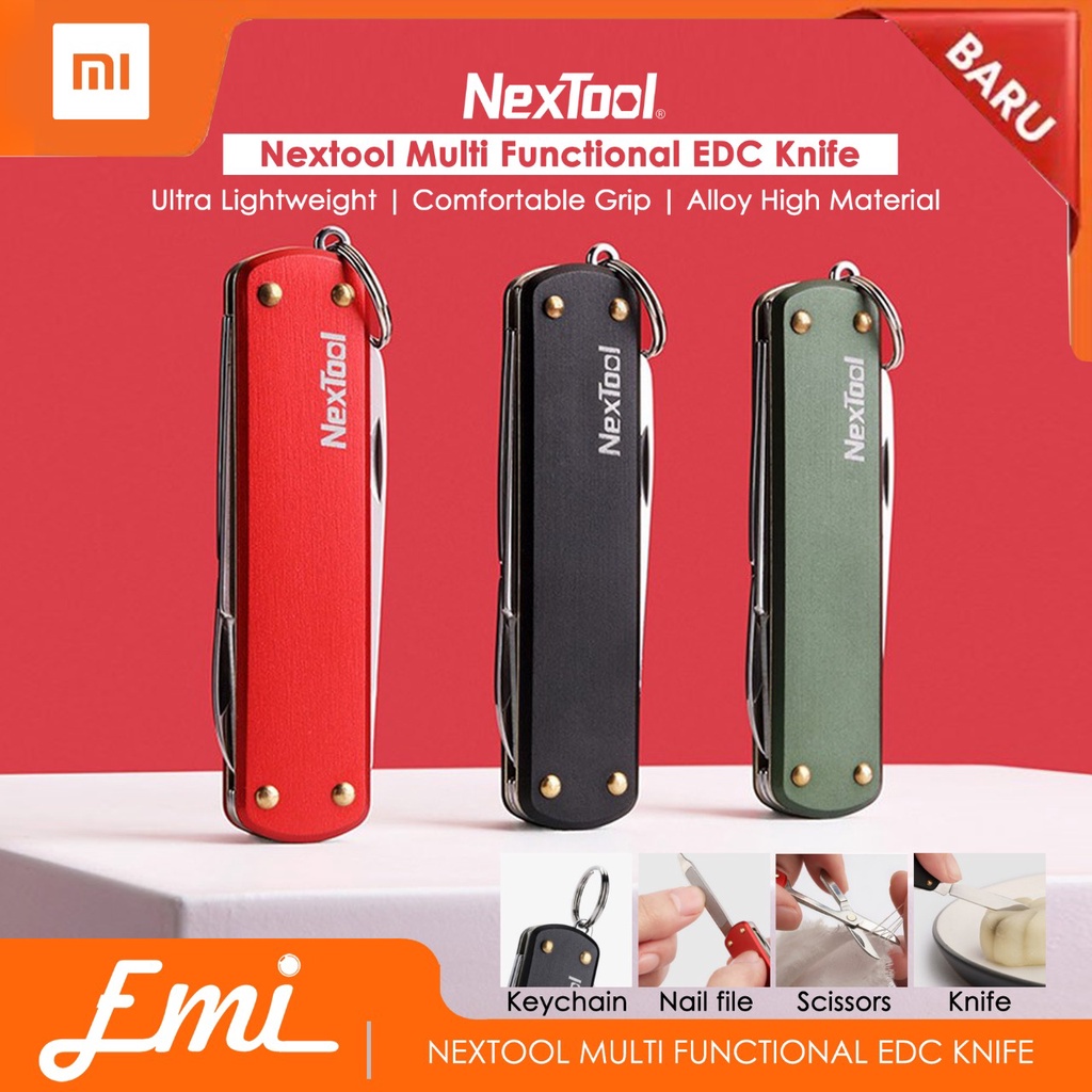 

Nextool KT5026B Multi Functional EDC Knife Pisau Lipat Multifungsi