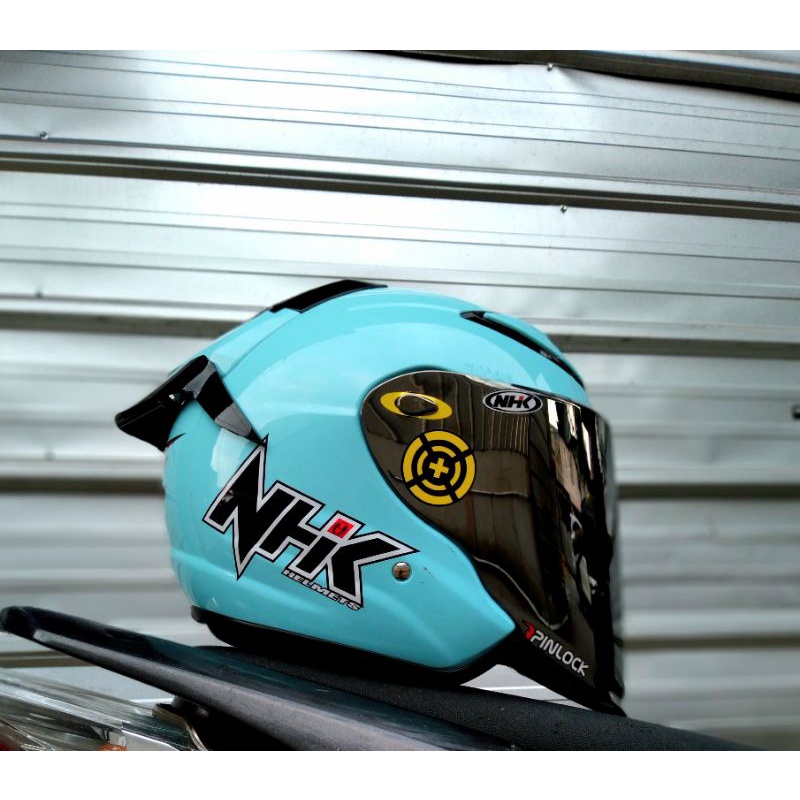 HELM NHK R6 PAKET GANTENG VENOM VISOR WITH SPOILER +STIKER-Tosca