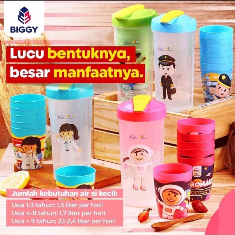 Teko Profesi Beranak / Teko Beranak [ 1 teko + 6 mug ]