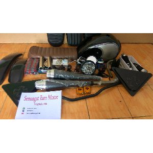 PAKET JAPSTYLE THUNDER 125 THE BEST plus VELK FULLSET DAN BAN Terlaris