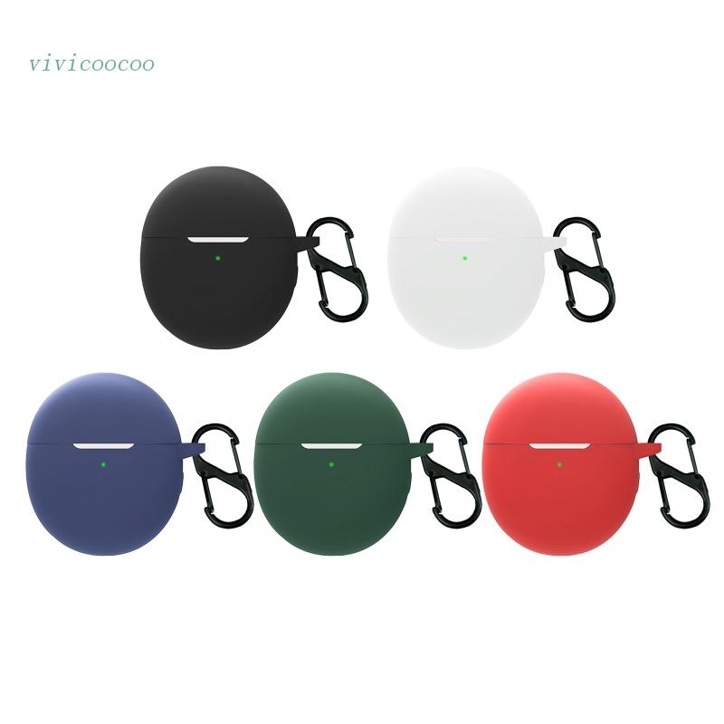 Vivi Soft Case Silikon Earphone Bluetooth Anti Jatuh Untuk 1MORE ComfoBuds