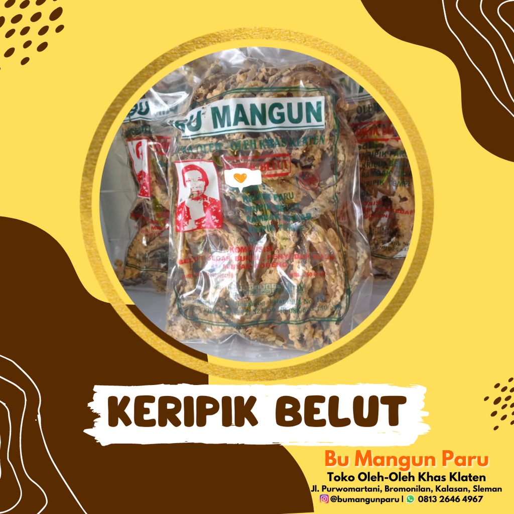 

Keripik Belut 250 gram oleh Bu Mangun Paru