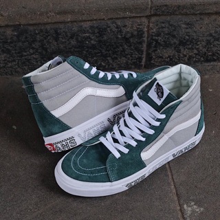 VANS SK8 HI LOGO TREKKING GREEN / DRIZZLE ORIGINAL