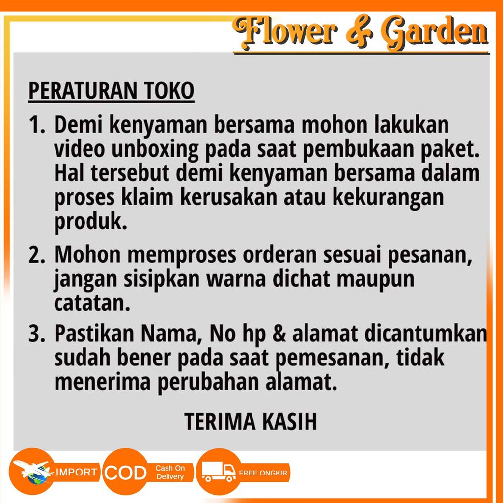 COD/JB TANAMAN BUNGA HIAS POT TANAMAN HIAS DEKORASI RUMAH DAN BUNGA PLASTIK P3211-1