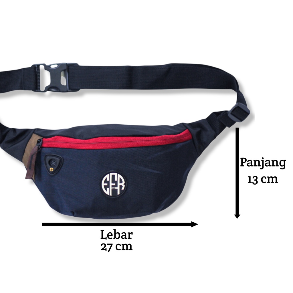 Sling Bag - Waist Bag Rush Pria - COD - EFFORT