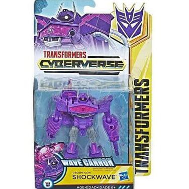 New Arrival Transformers Cyberverse Deception Shockwave Wave Cannon Hasbro