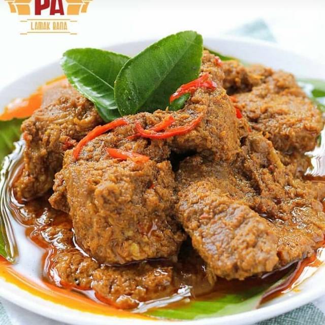 Rendang Kemasan Rendang Padang Asli