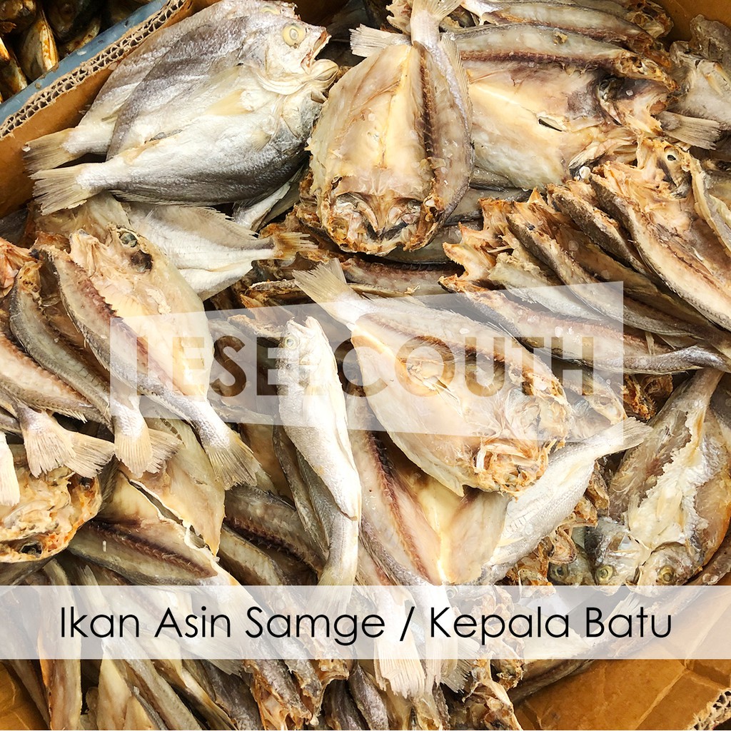 

Ikan Asin Samge / Kepala Batu 250 gram