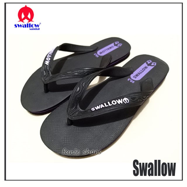 Swallow Sandal Jepit Karet Pria Wanita 9.5-11 / Sandal Wudhu / Sandal Karet