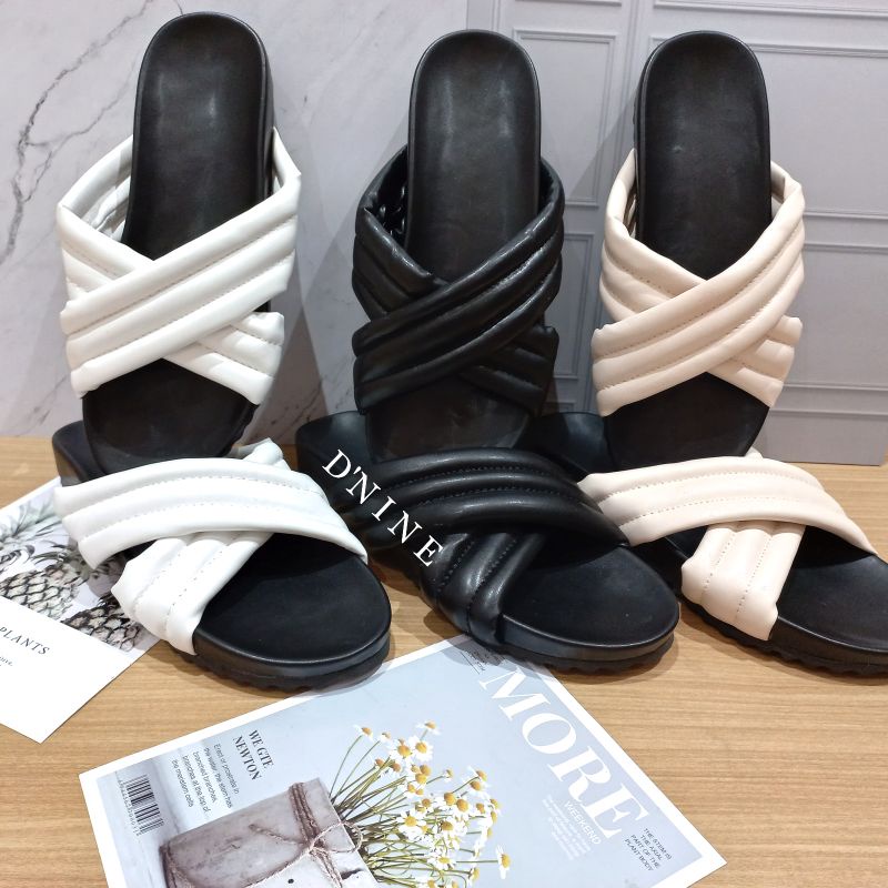 Sandal Wanita Flipflop slop silang AR 01