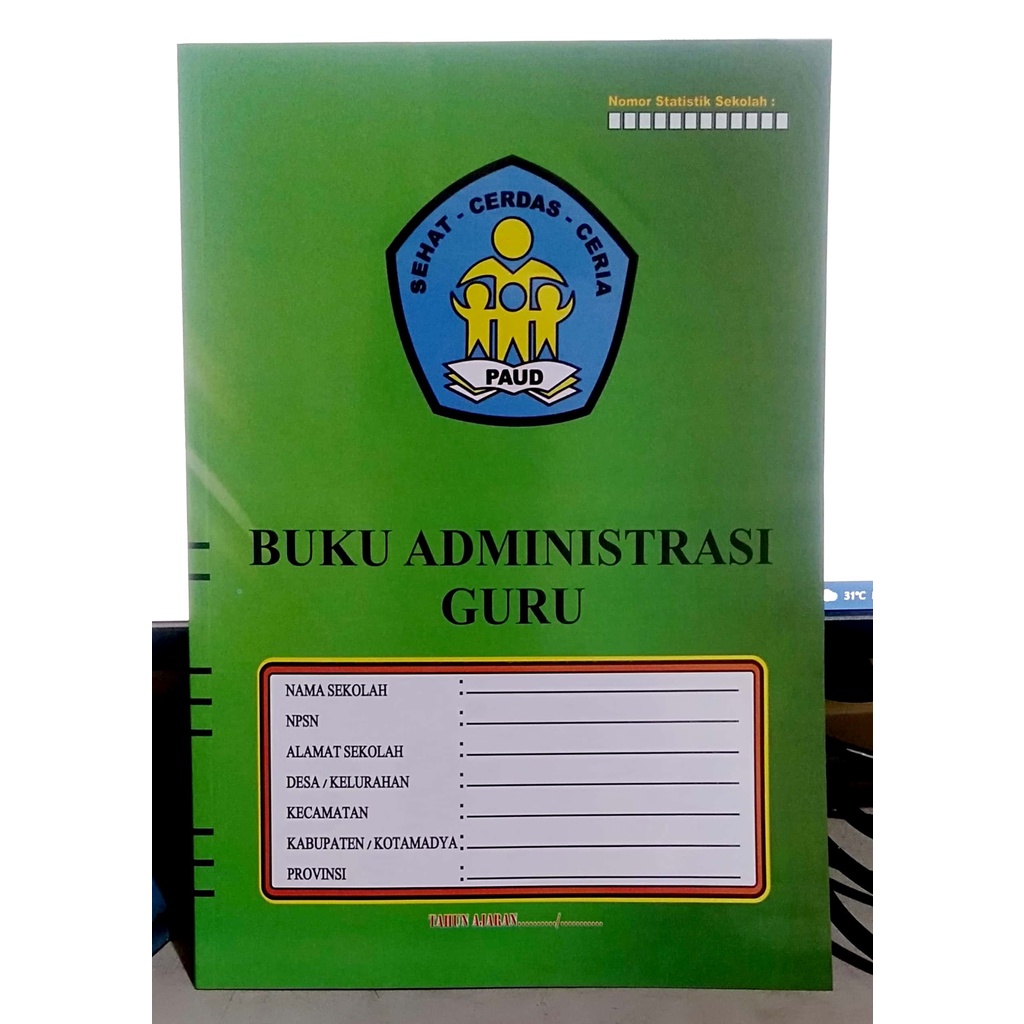 

Buku administrasi Guru untuk TK - Paud