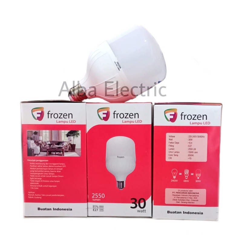 Lampu LED Jumbo 30 Watt FROZEN Lampu LED 30W GROSIR Lampu LED Jumbo Murah