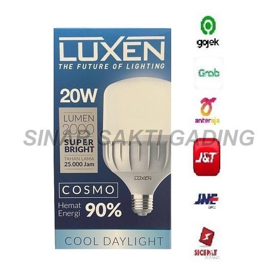 LUXEN LAMPU LED BOHLAM CAPSULE 20 WATT KUNING / PUTIH