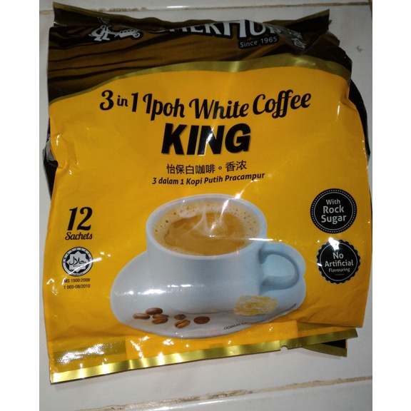 

⭐ BISA COD ⭐ Chek Hup 3in1 Ipoh White Coffee King 15sachet Raja Kopi Putih Enak