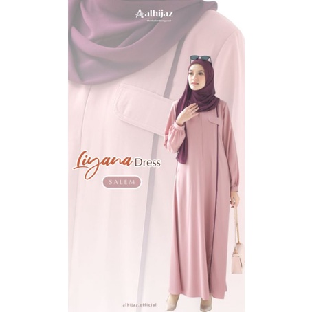 LIYANA DRESS ONLY ORI BY ALHIJAZ